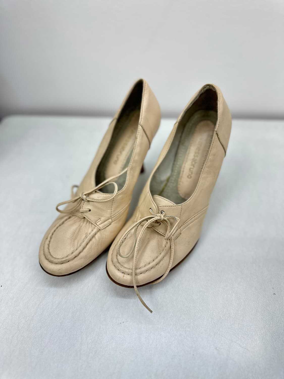 바네사 부루노 레이스업 펌프스 핑크  상품이미지2