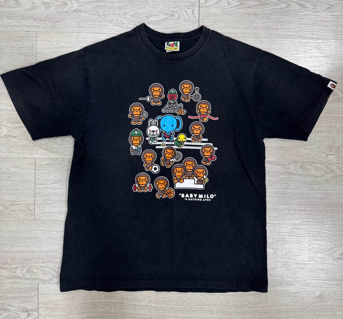 베이프 도쿄 베이비마일로 반팔 티셔츠 상품이미지1
