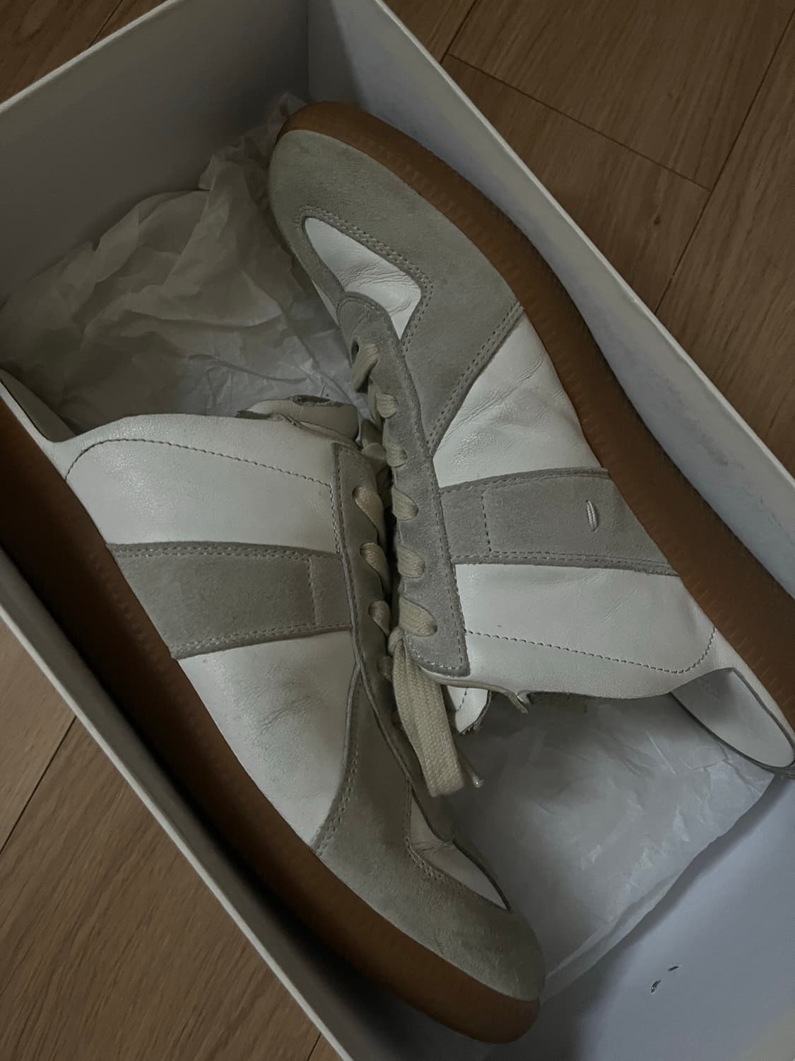 마르지엘라 독일군 컷아웃 뮬 스니커즈 41(260) 상품이미지3