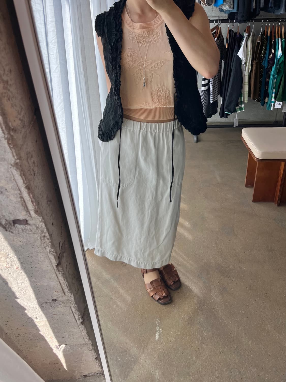 BARNEYS NEWYORK 레이스 탑 상품이미지9