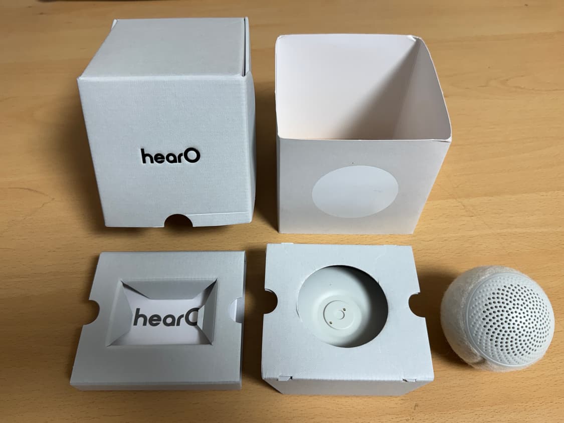 HearO 테니스공 스피커 화이트 상품이미지5