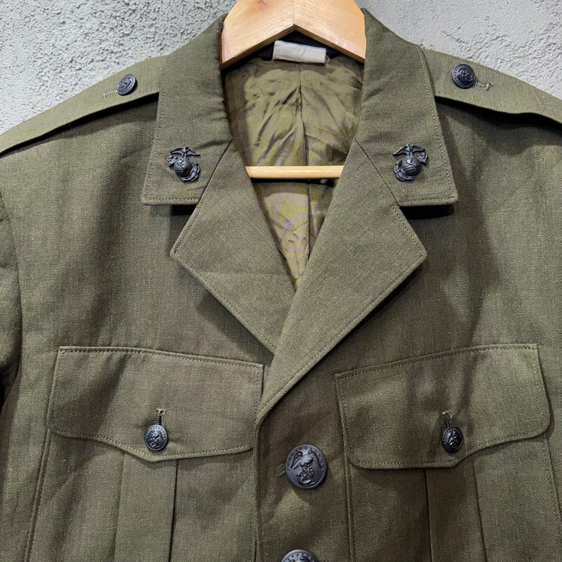 USMC 미 해병대 근무복 자켓 (L)   상품이미지4