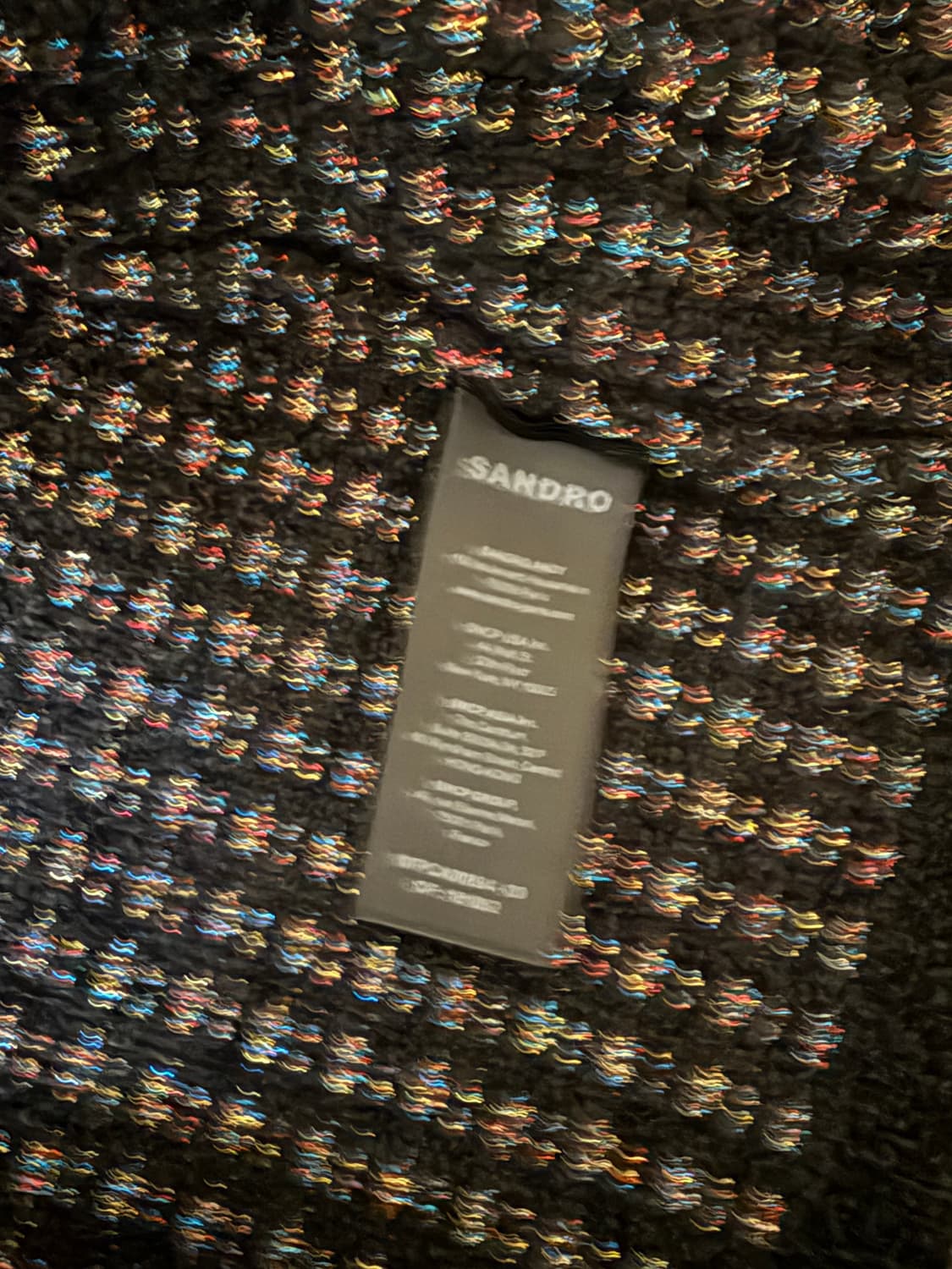 (택ㅇ) 산드로 트위드 크롭자켓 새상품 상품이미지6