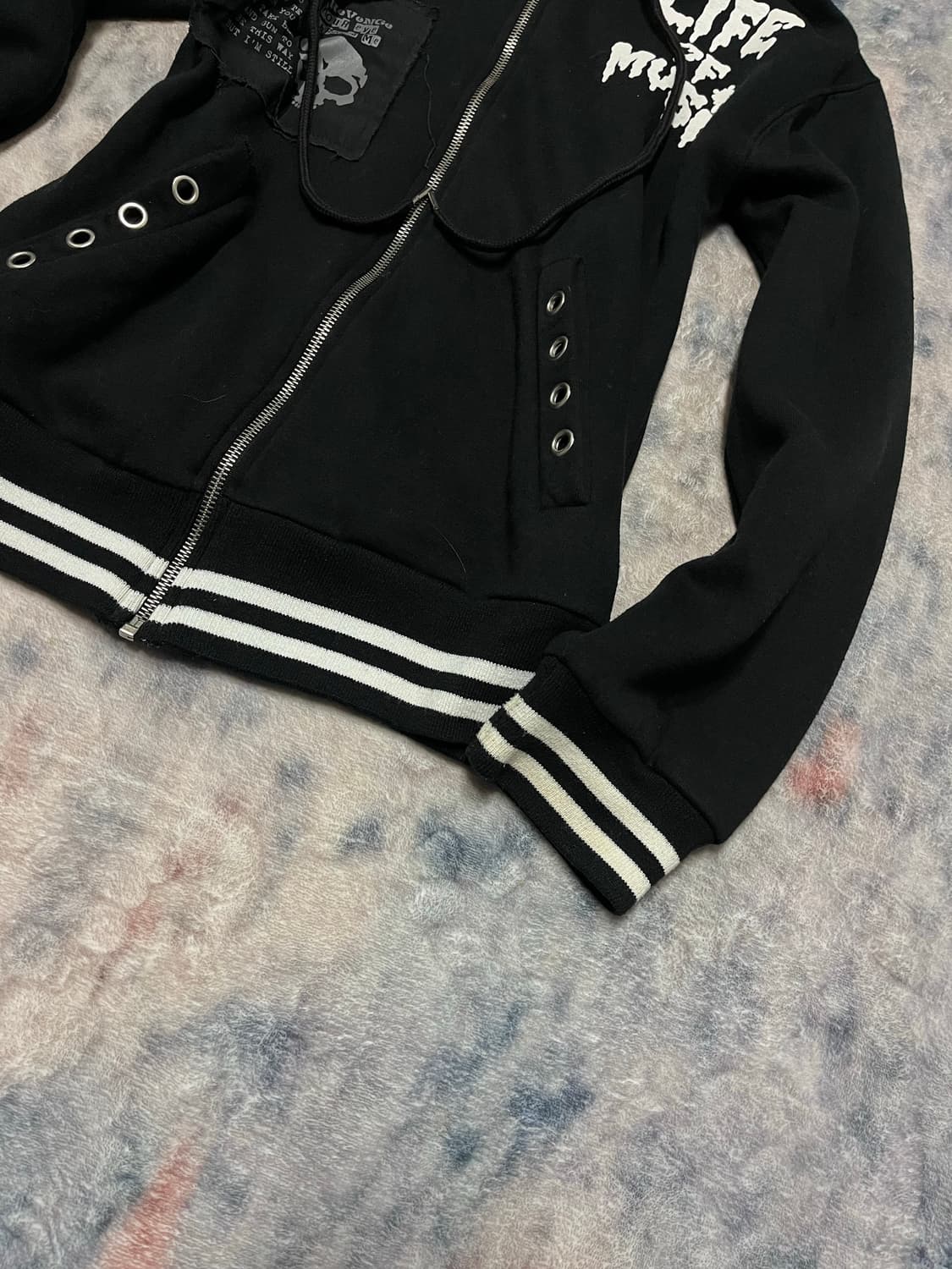 Sexpot revenge punk patch hoodie 상품이미지6