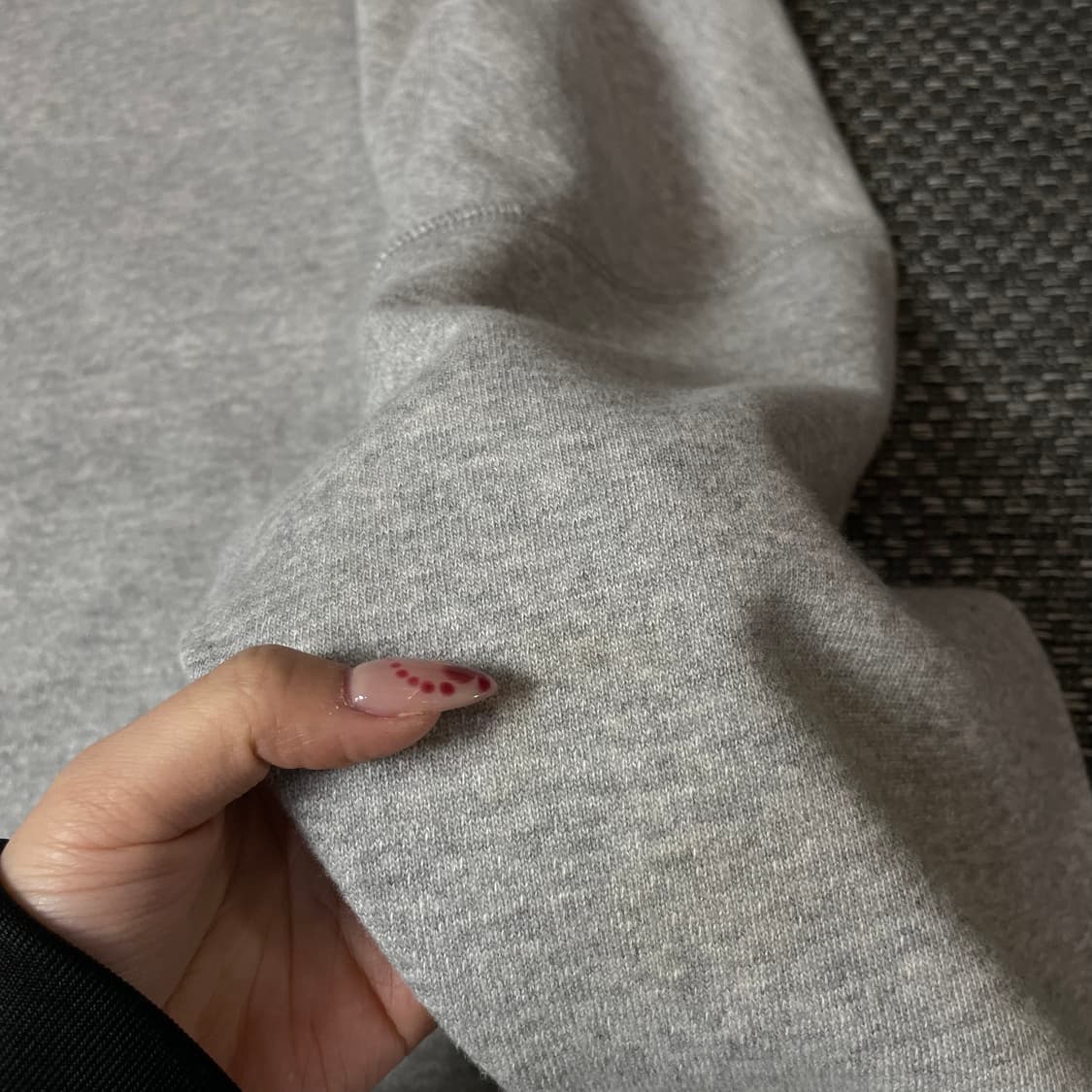 이자벨마랑 빅로고 그레이 후드티 상품이미지8