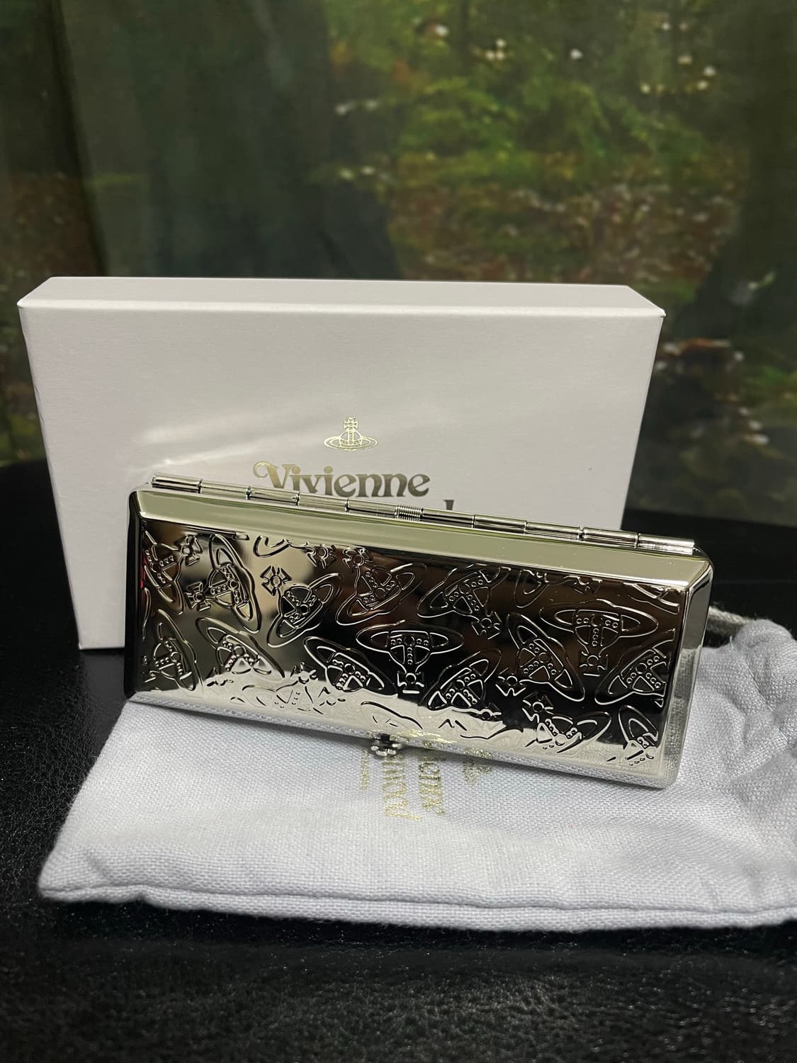 비비안웨스트우드 메탈 슬림 ORB 시가렛 케이스 상품이미지2