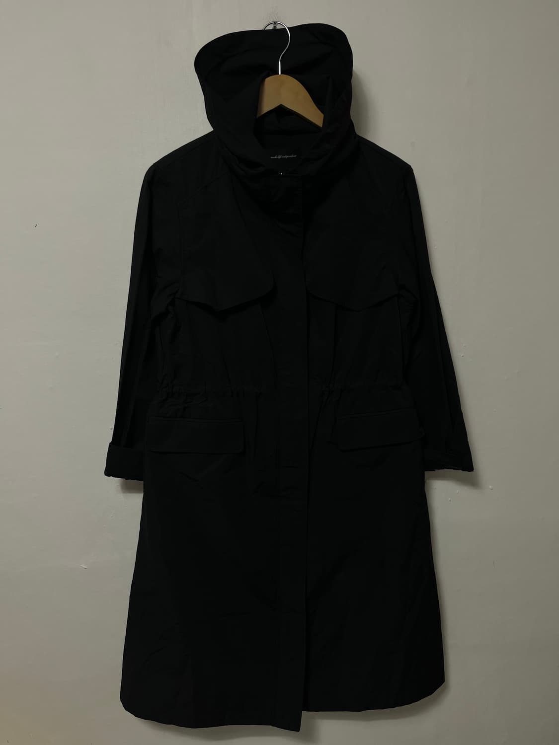 55-66 EGOIST 에고이스트 루즈핏 후드 롱코트 정품 상품이미지1