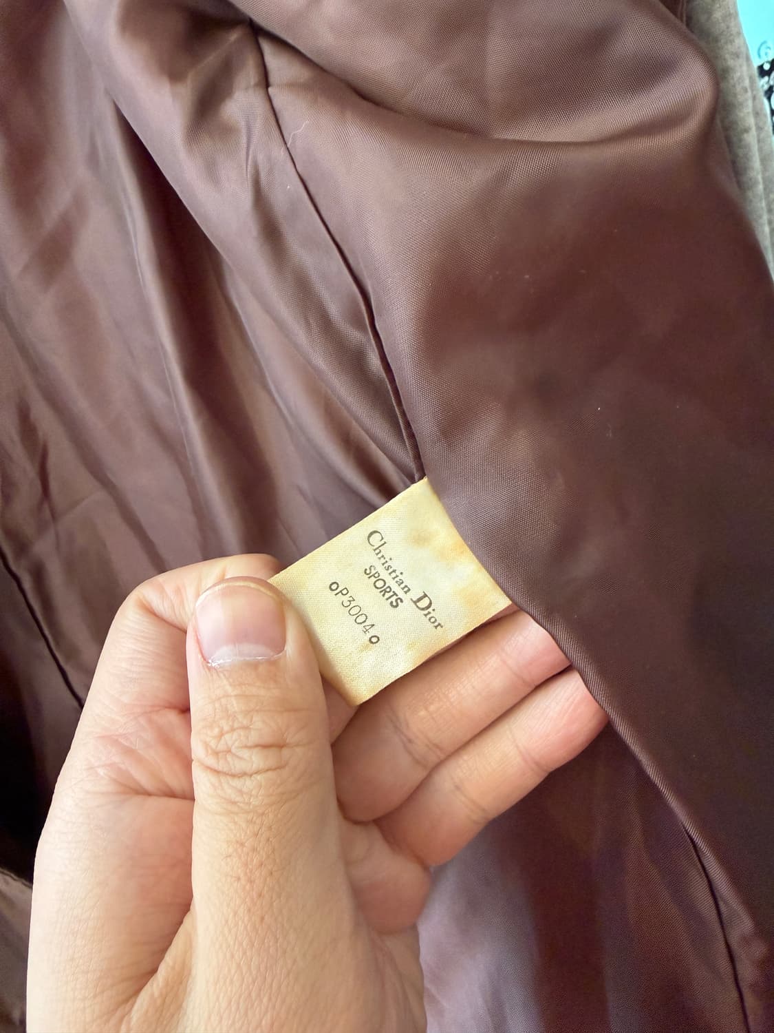 Christian Dior SPORTS 브라운 패딩 자켓 상품이미지4