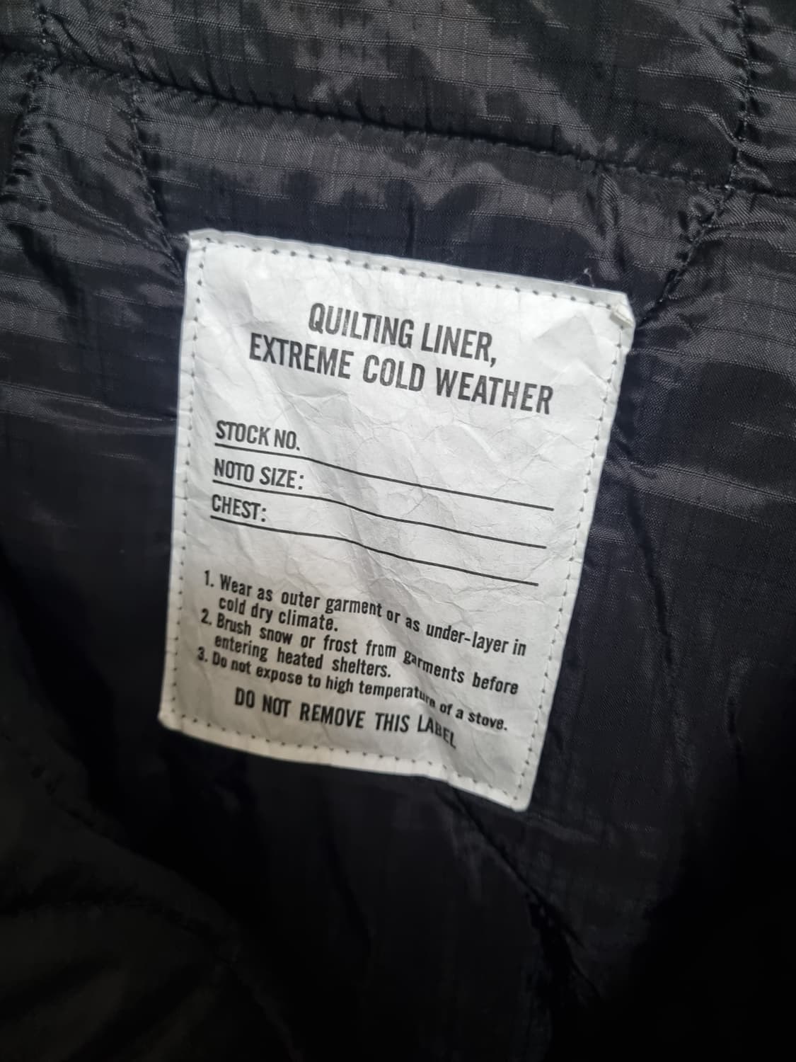 프릭스스토어 야상 블랙 s 상품이미지3