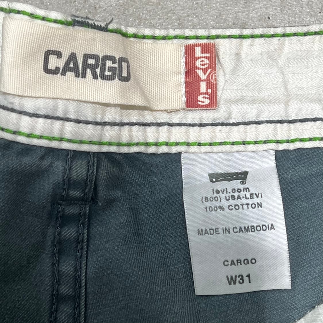 리바이스 워크 카고하프팬츠 s10316 상품이미지8