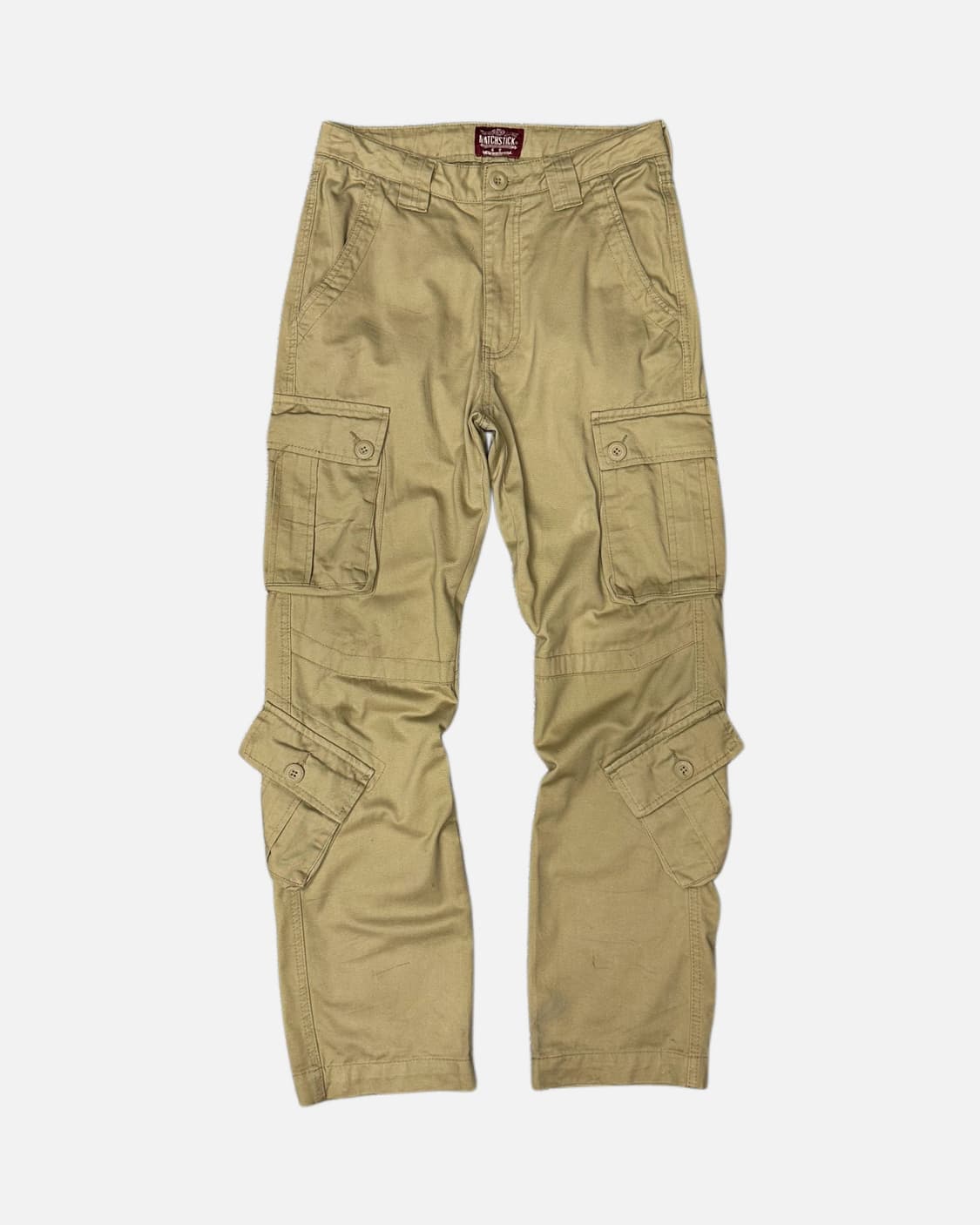 MATCHSTICK beige multi pocket cargo pant 상품이미지2