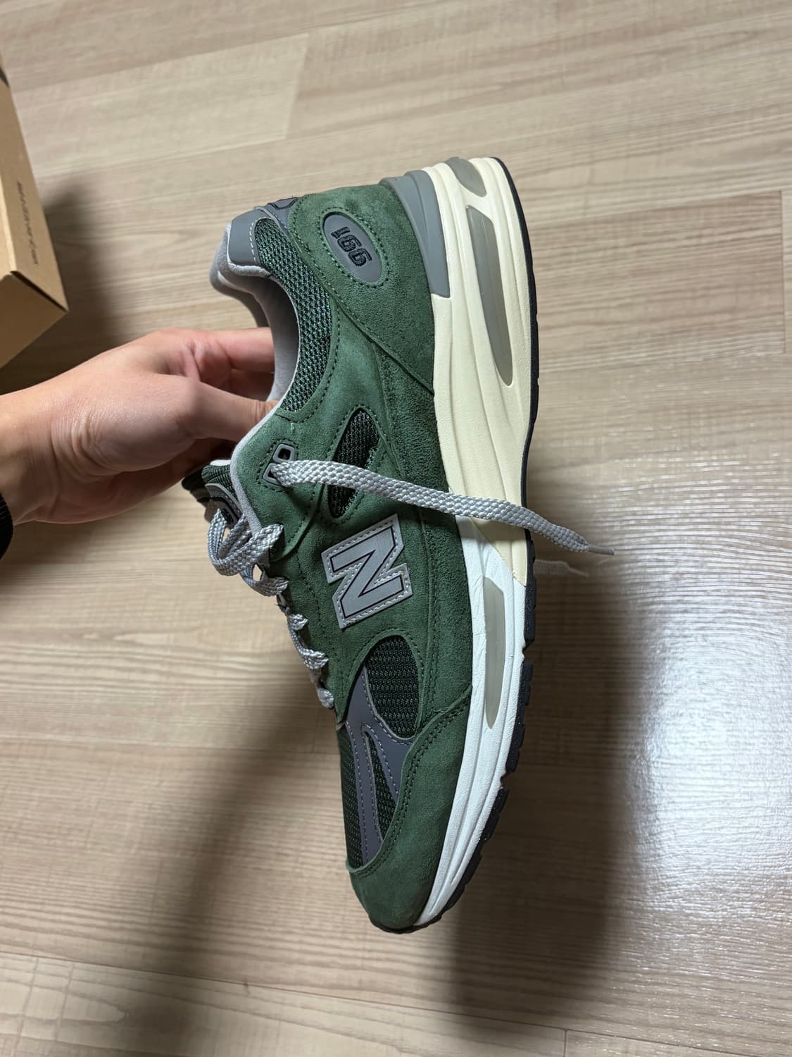 뉴발란스 991v2 메이드 인 UK 콤부 그린 300 상품이미지6