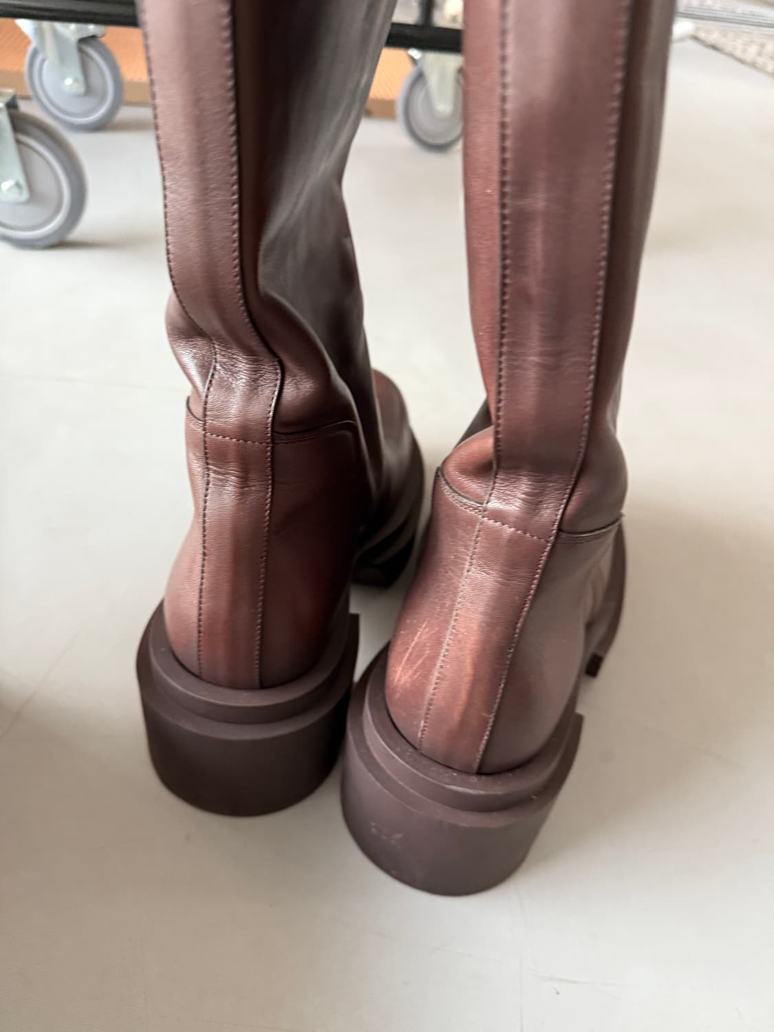 Ss2025 갈색 부츠 37 “pull on Bogun” boots  상품이미지9