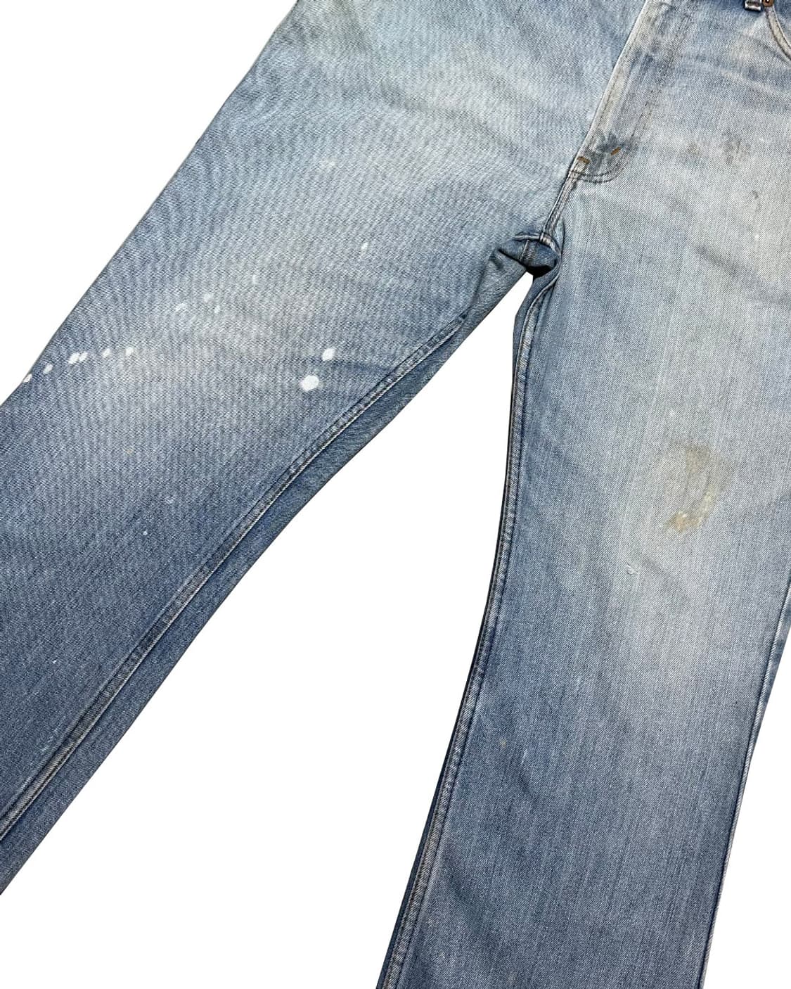 80s 리바이스517 부츠컷 오렌지탭 데님 팬츠 38x36 상품이미지4