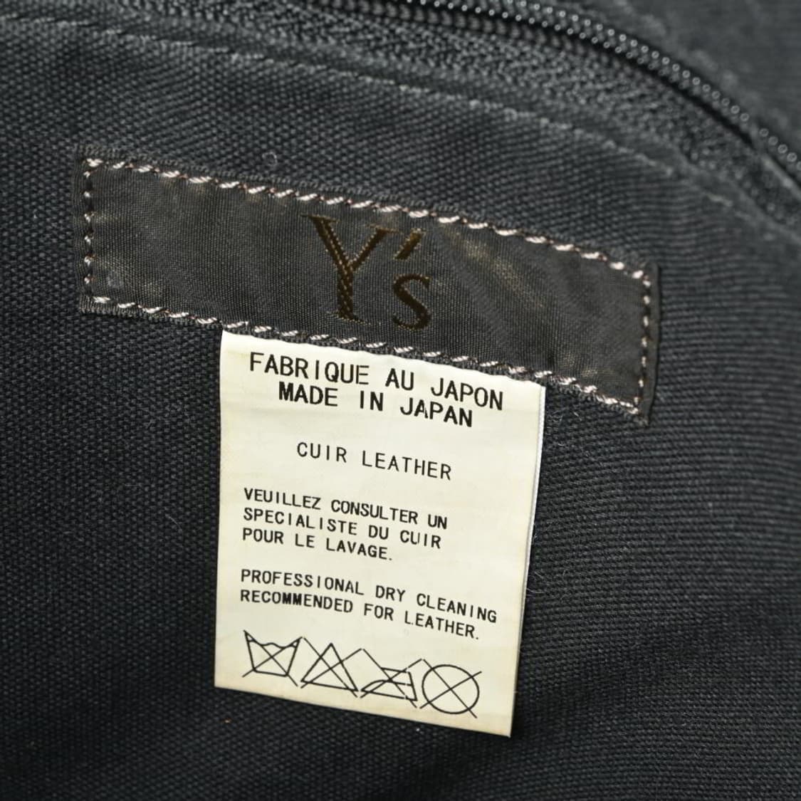 요지 야마모토 와이즈 토트백 상품이미지9