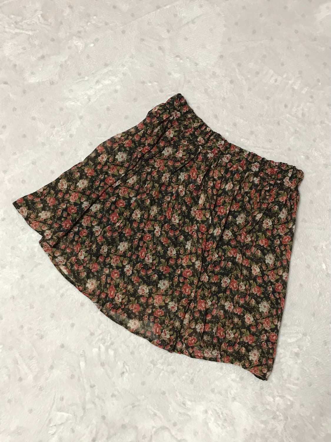 플로럴 미니스커트 상품이미지1