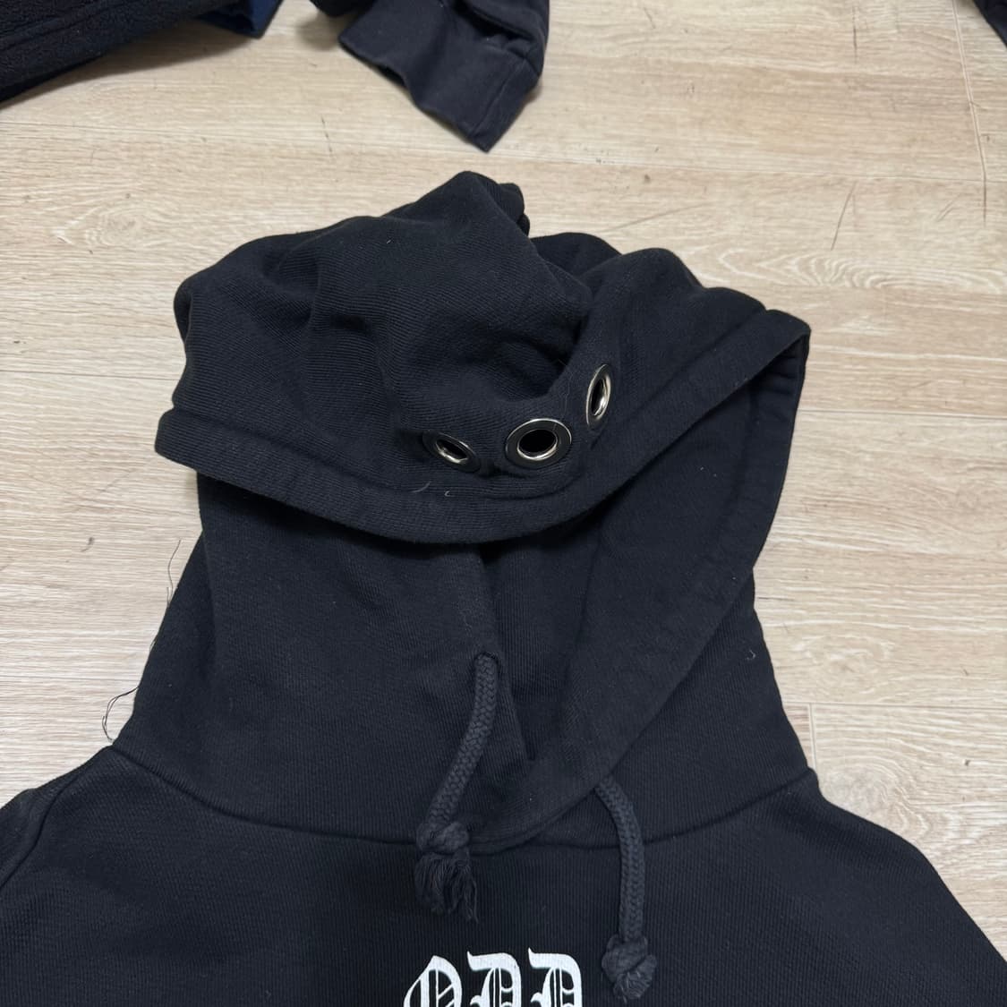 ODD 나염 로고 사이드로고 오버핏 후드티 Free 상품이미지2