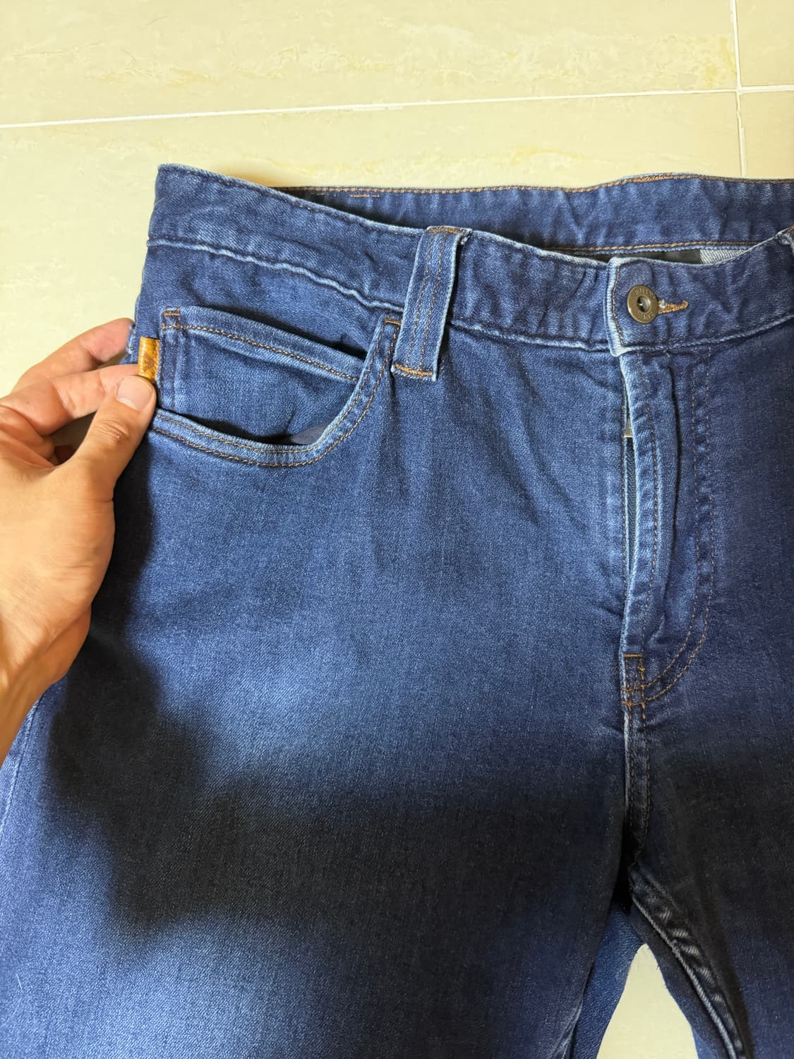 알마니 진청바지 데님 36 상품이미지4