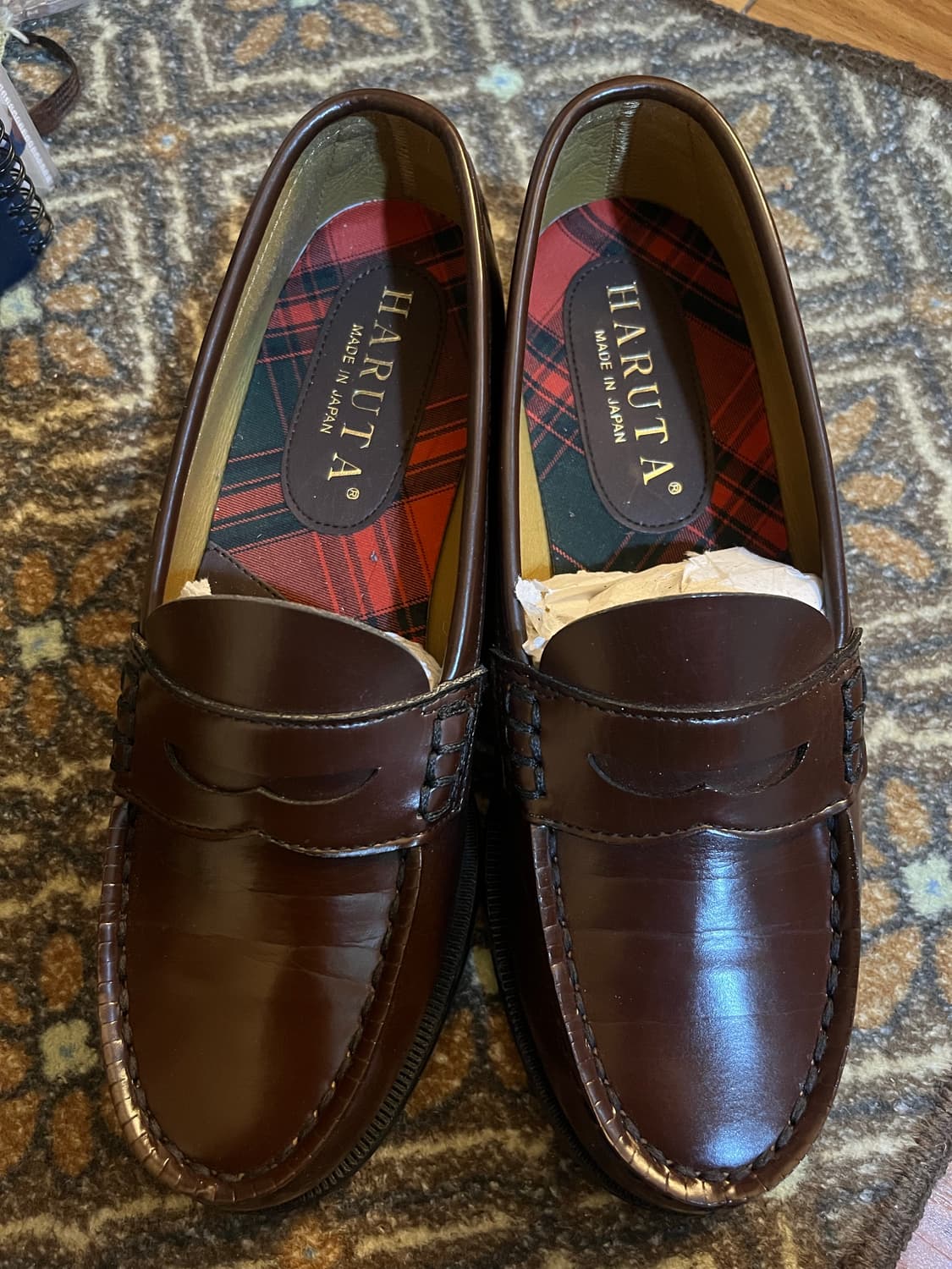 하루타 페니로퍼 PU 4514 브라운 상품이미지2