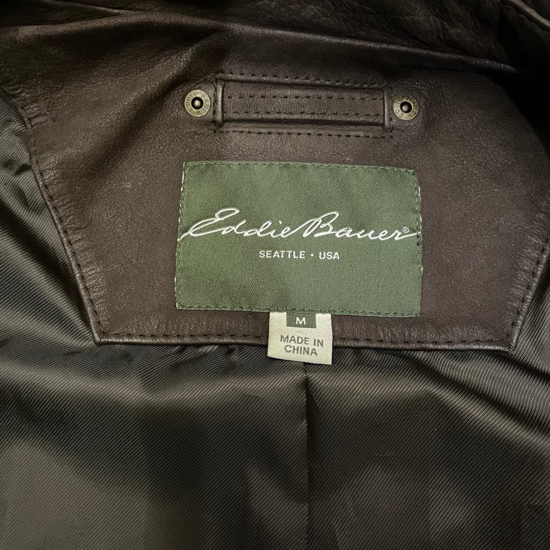 에디바우어 버팔로 레더 자켓 상품이미지7