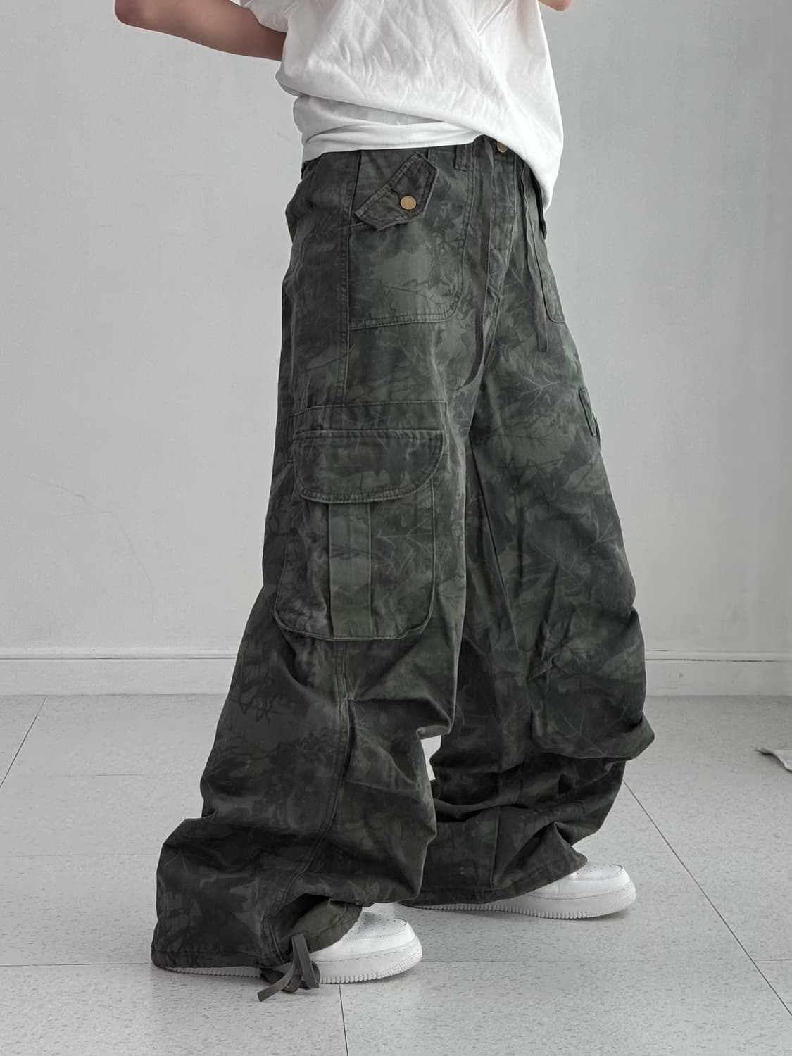 빈티지 카키 트리 카고팬츠 상품이미지2