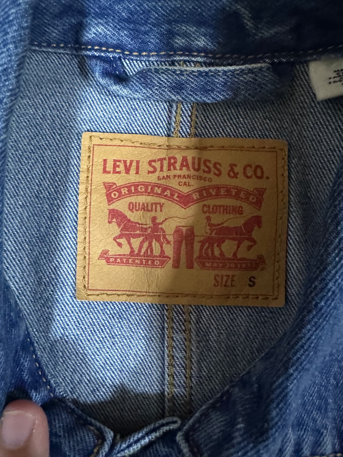 리바이스 데님자켓 상품이미지3