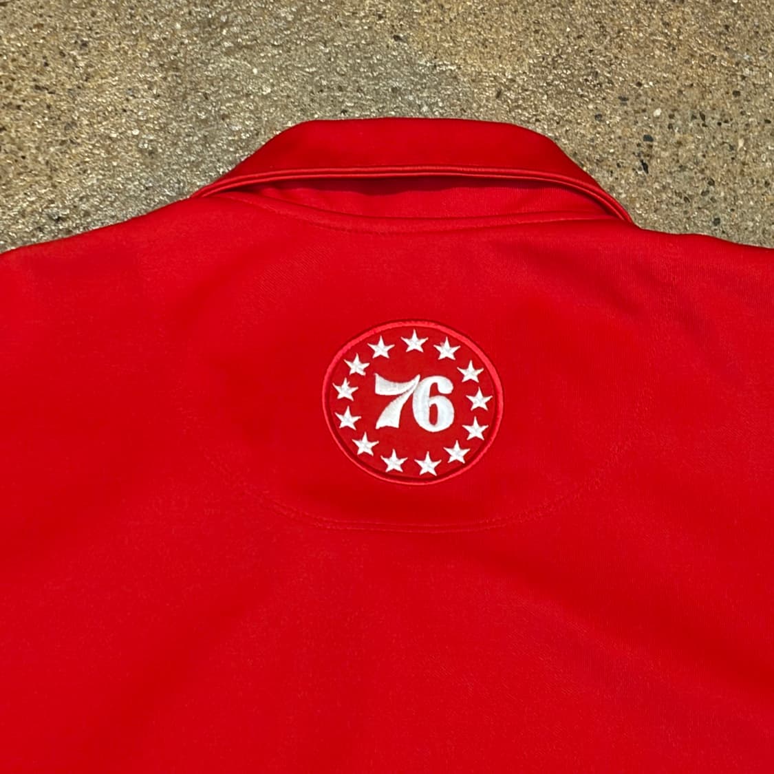 90s USA 나이키 빈티지 필라델피아 세븐티식서스 농구 슈팅 져지  상품이미지10