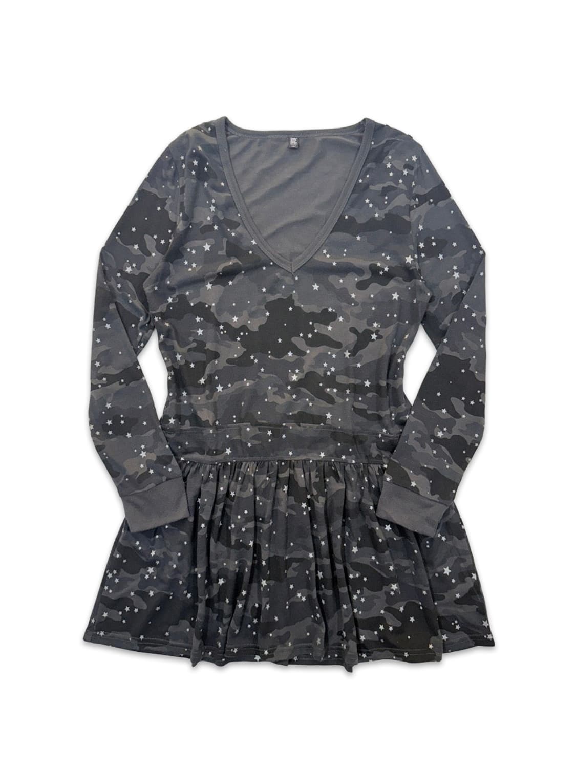 빈티지 graniph 그레이 밀리타리 스타 프릴 원피스 상품이미지1