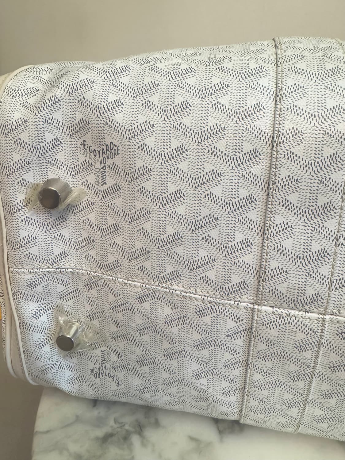 고야드 goyard보울링 45 화이트 BOWLINO45TY50CL50 상품이미지3