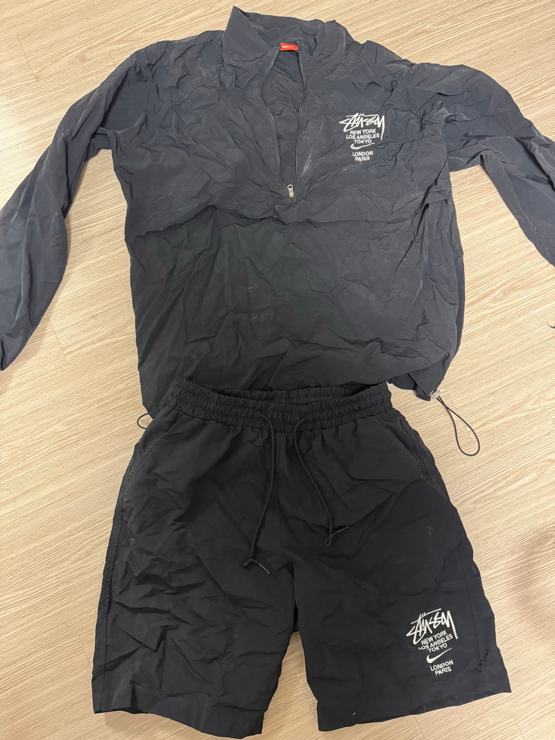 나투시 콜라보 아노락 셋업입니다. 상품이미지1