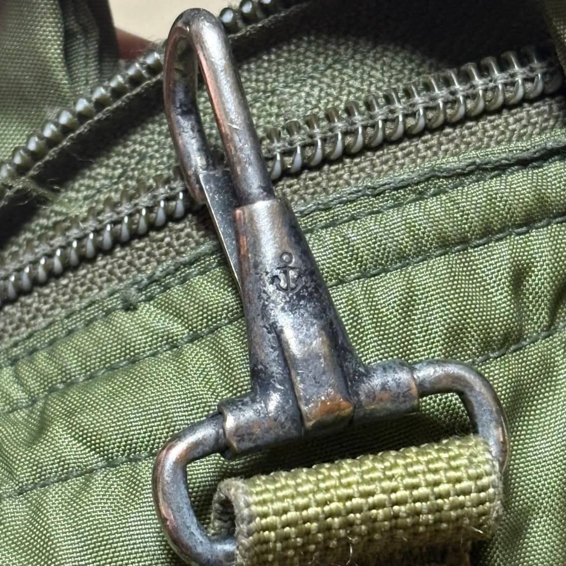 60-70s 미군 오리지널 3rd 헬멧백 상품이미지4