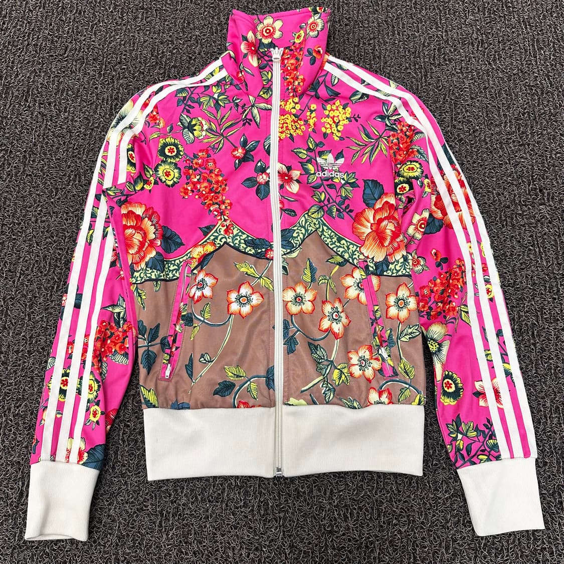 아디다스 여성 하르디네토 플라워 트랙탑 져지 85사이즈 상품이미지1