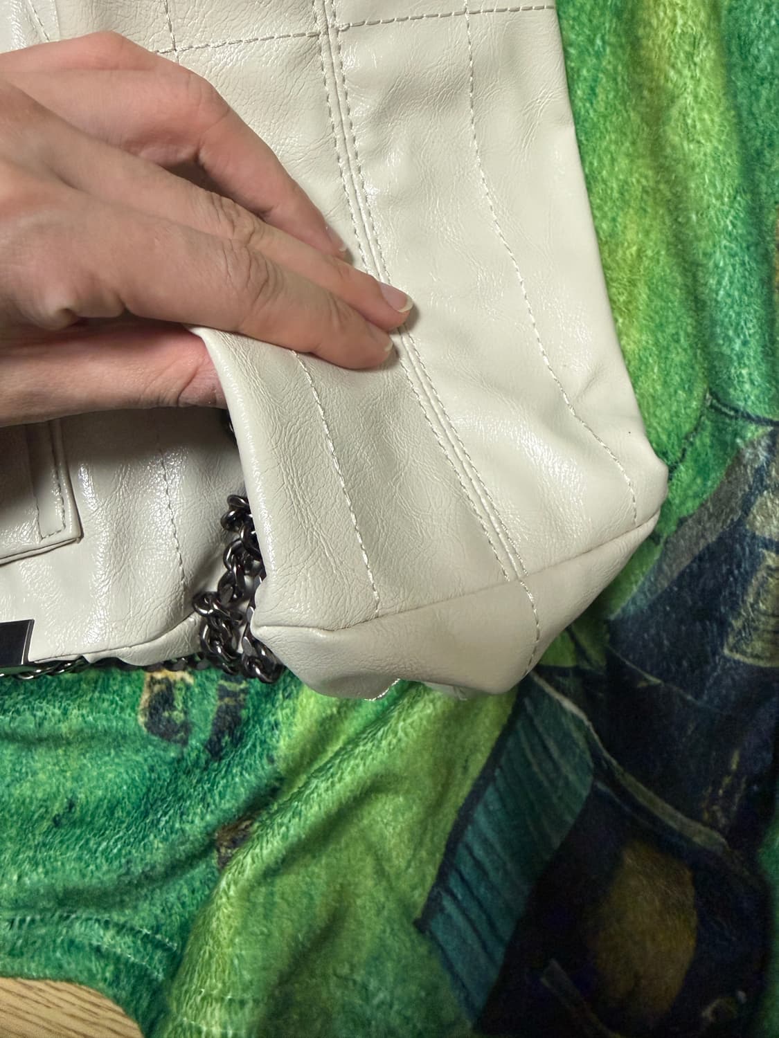 자라 유나백 락플랩 숄더백 크림 상품이미지7