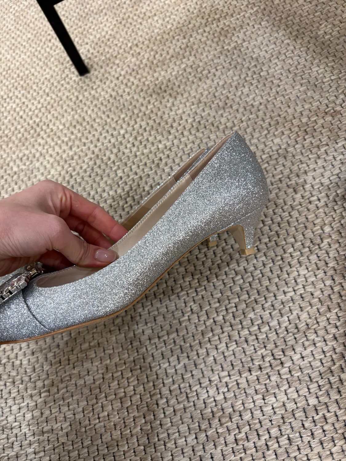 마이아이코 구두 실버 250 새상품 상품이미지4