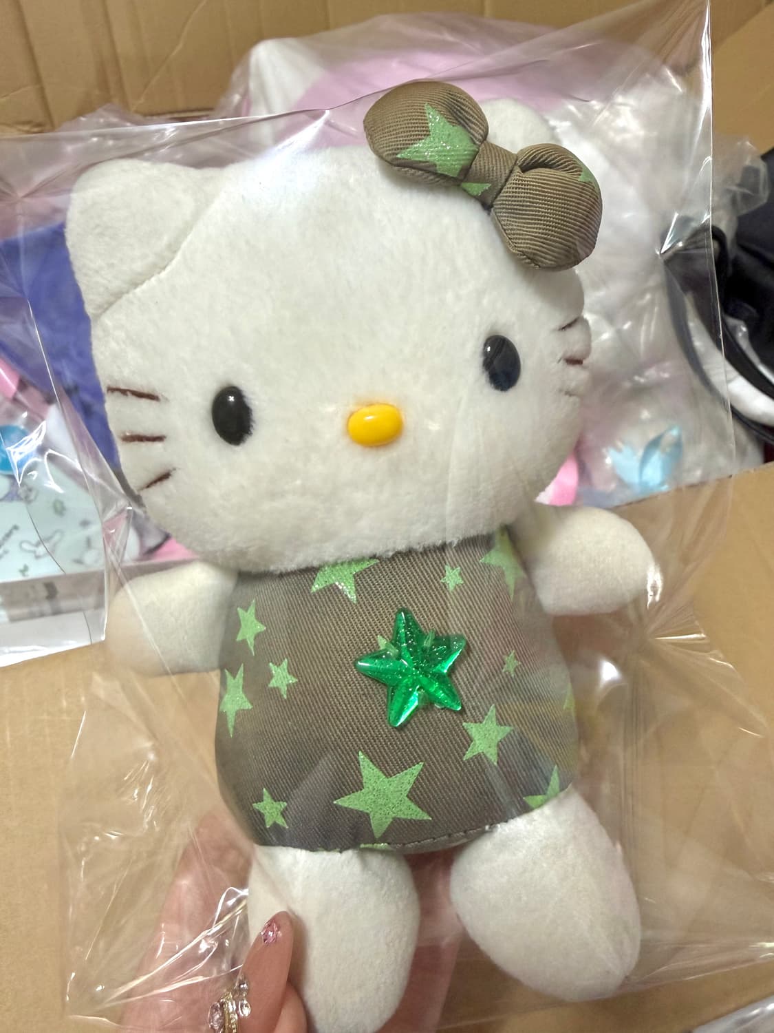 고전키티 별 헬로키티인형 상품이미지1