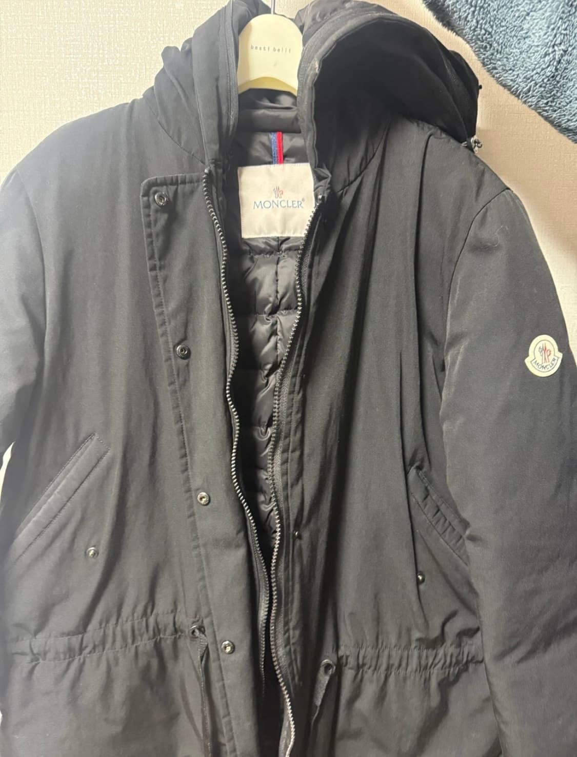 몽클레어 남성 블랙 패딩 상품이미지1