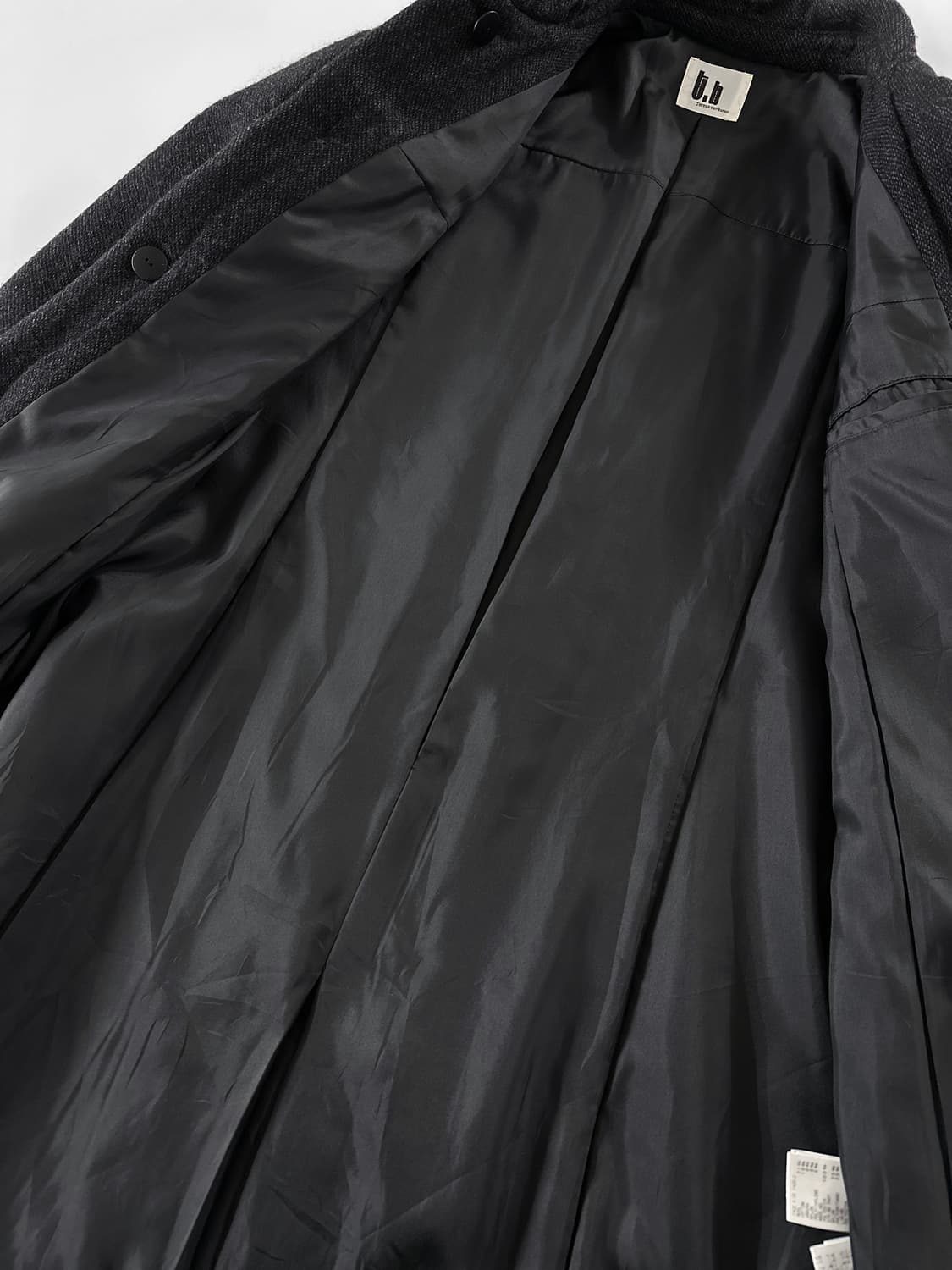 t.b Teresa van Buren 더블 블레스티드 울 블랜드 롱 코트 상품이미지9