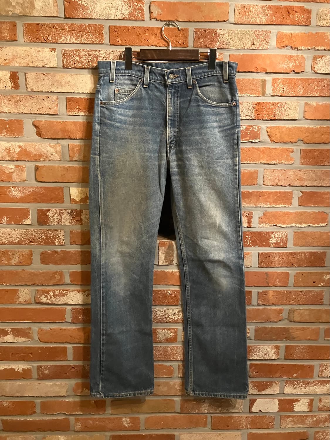 90s USA 빈티지 리바이스 517 오렌지탭 부츠컷 데님 팬츠 상품이미지2