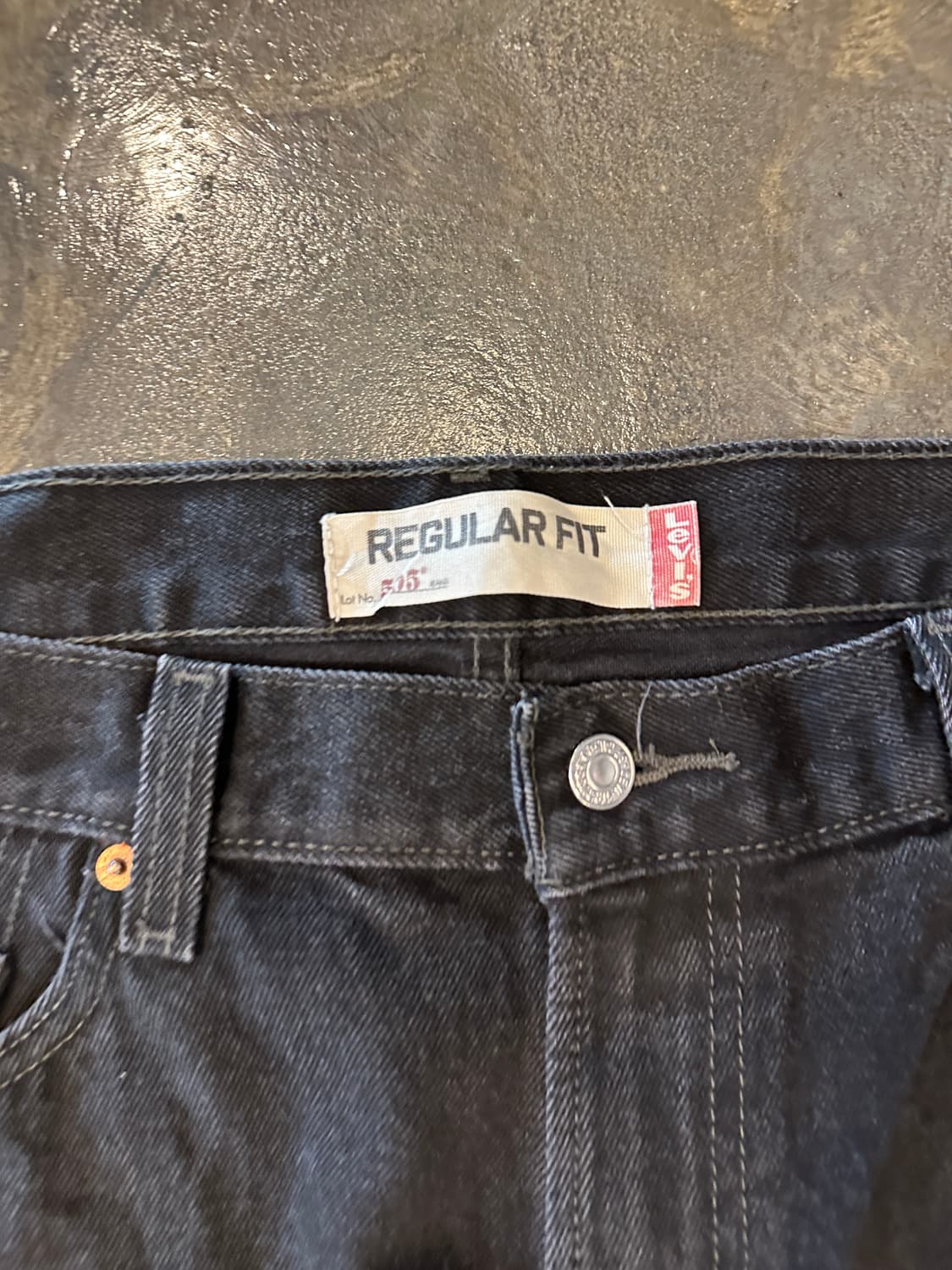00s Levis 리바이스 505 블랙진 W36 L34 상품이미지3
