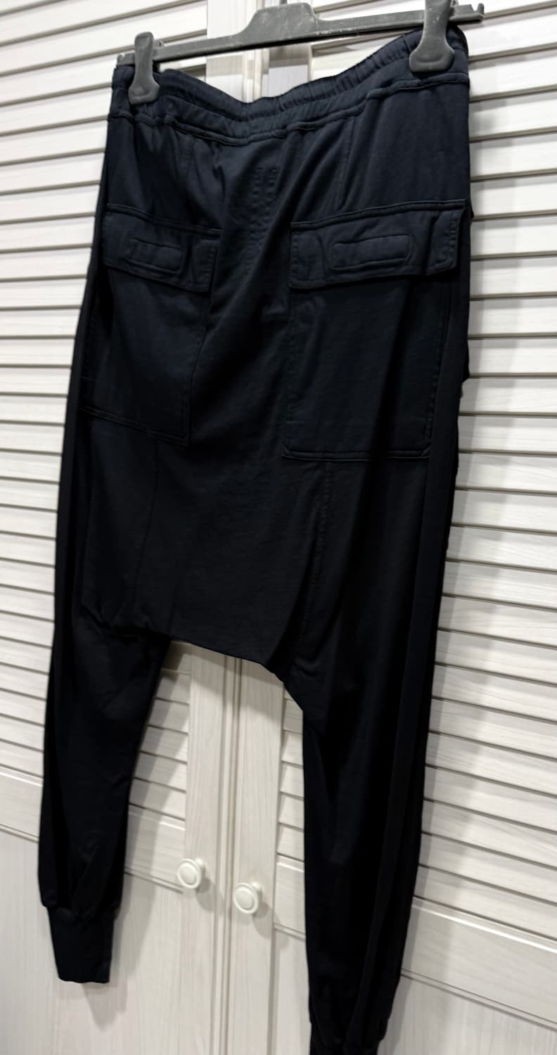 릭오웬스 2018 더블버튼 앞포켓 배기 조거 팬츠  상품이미지6