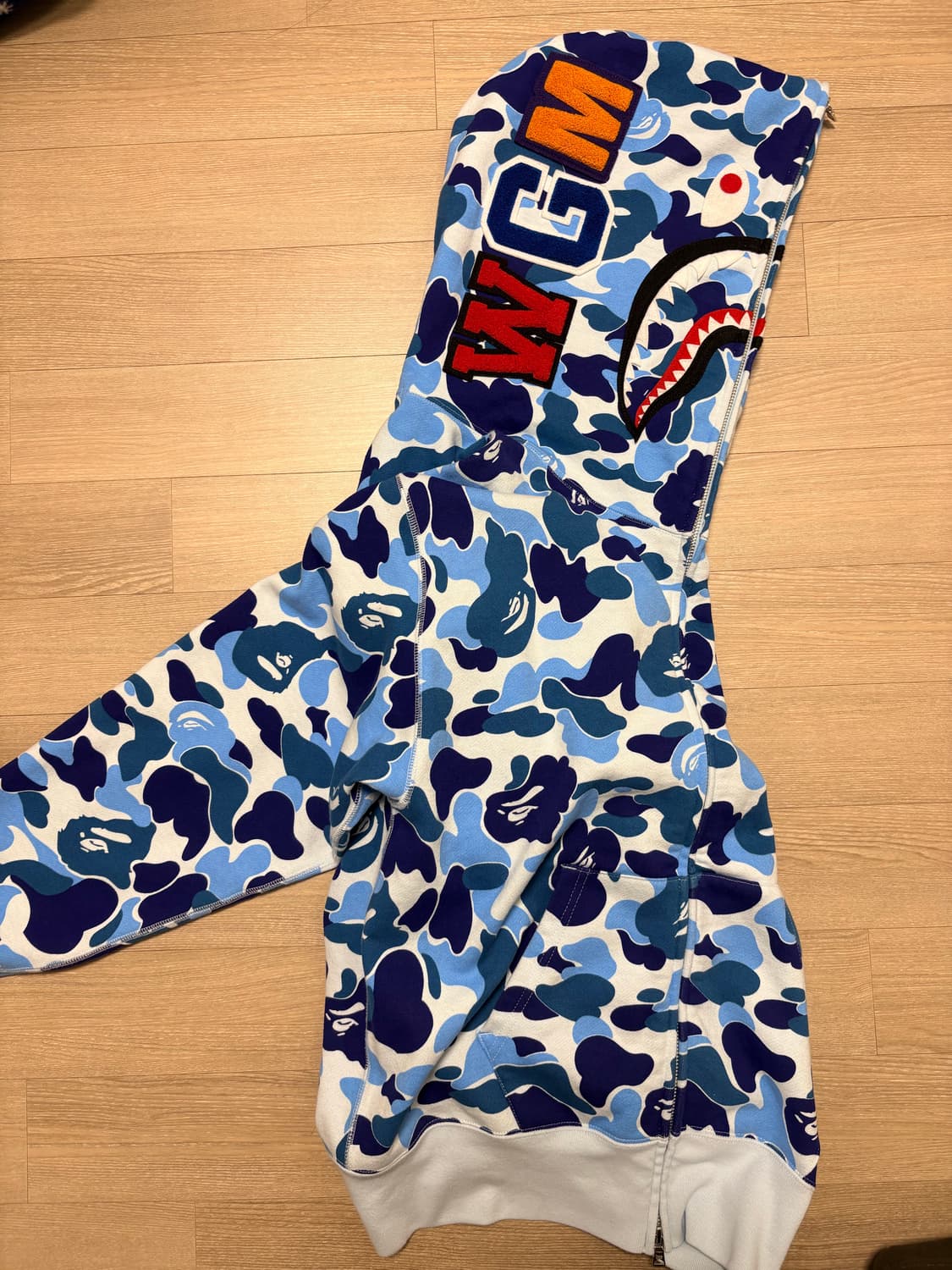 베이프 샤크 후드 W 우먼스 M 상품이미지2