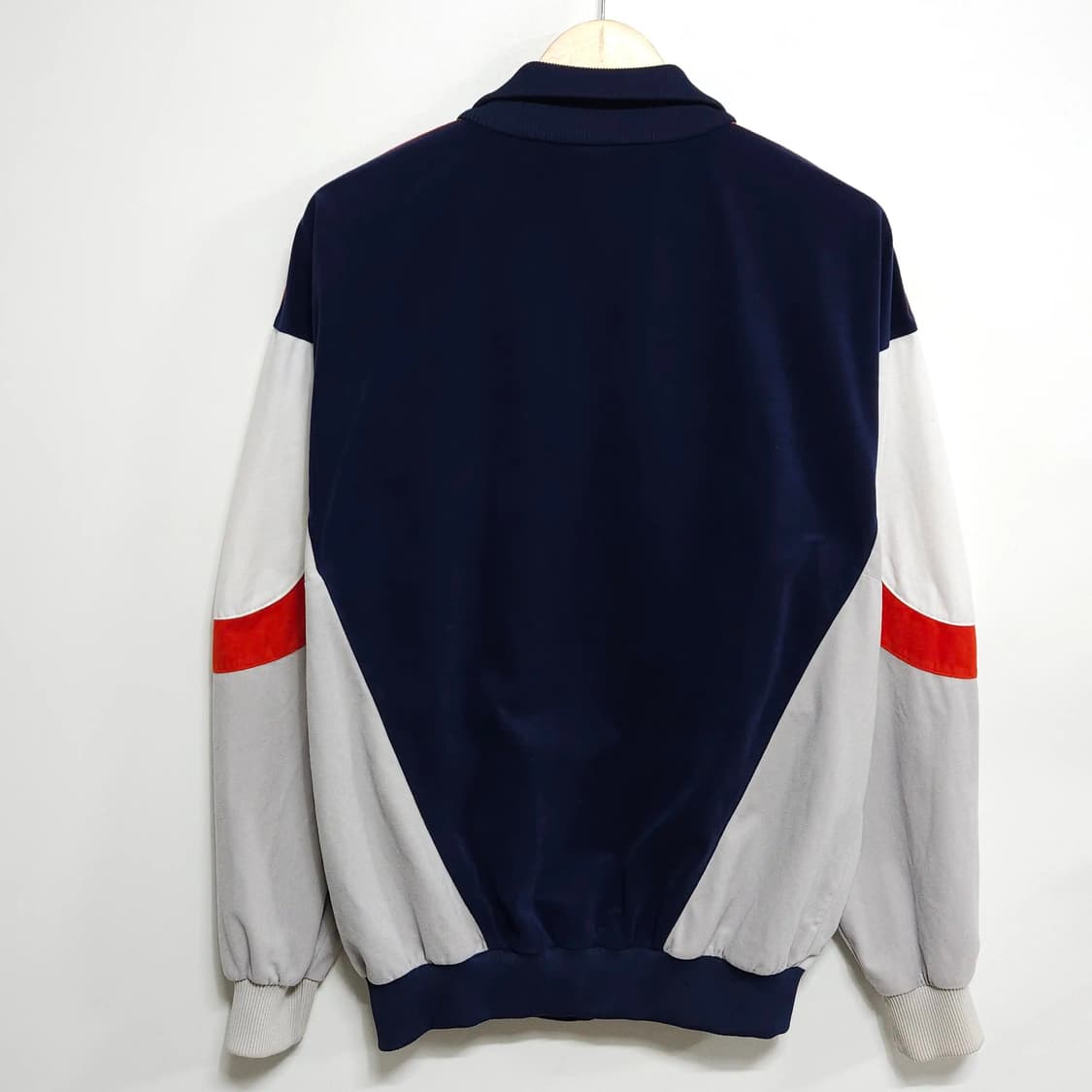 100~105)ADIDAS 아디다스 1980s 트레포일 벨벳 트랙탑 져지 상품이미지4