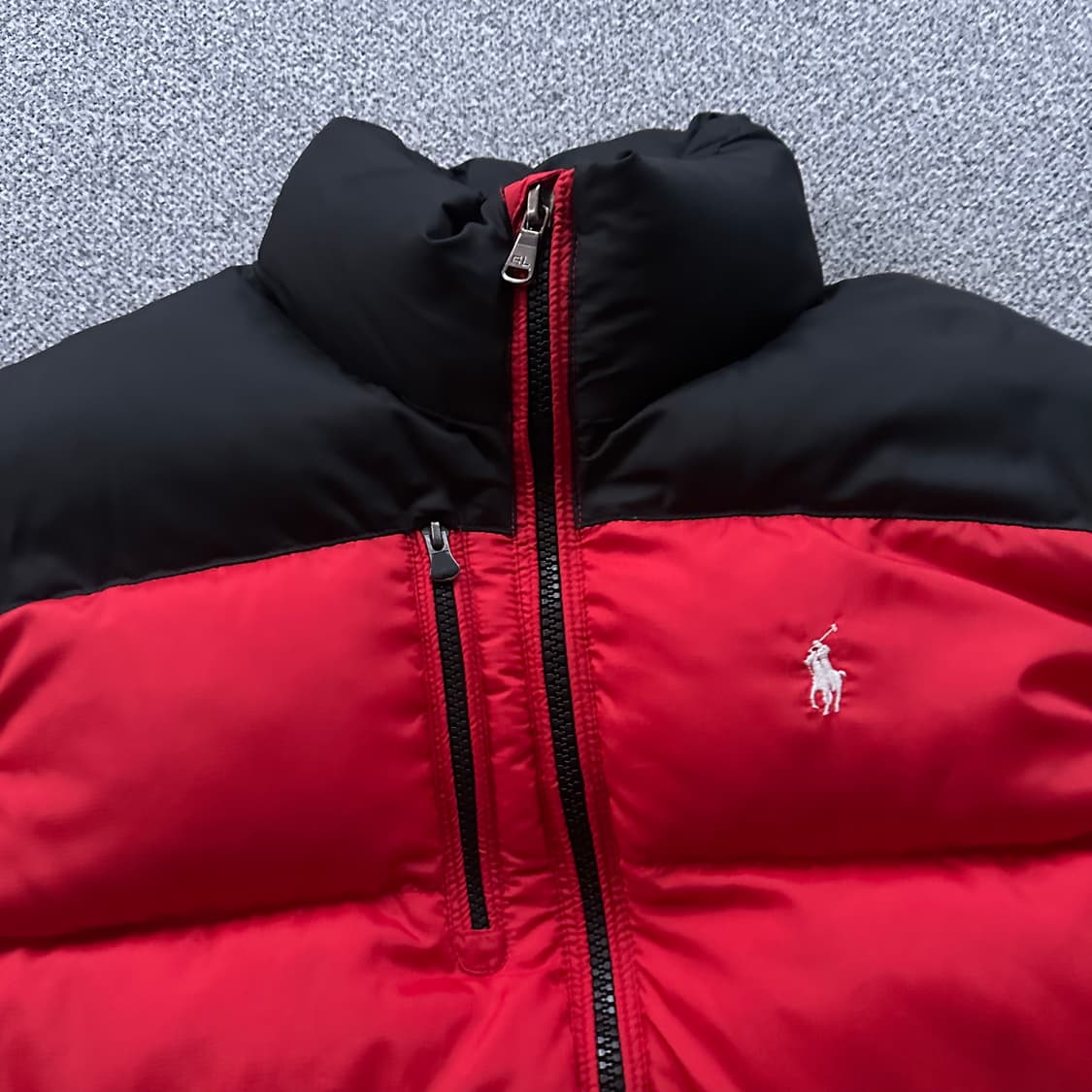 폴로 랄프로렌 레드/블랙 패딩 상품이미지2