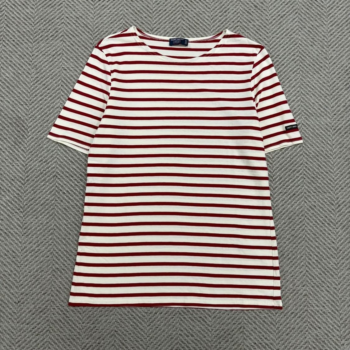 세인트제임스 단가라 티셔츠 v3192 상품이미지1