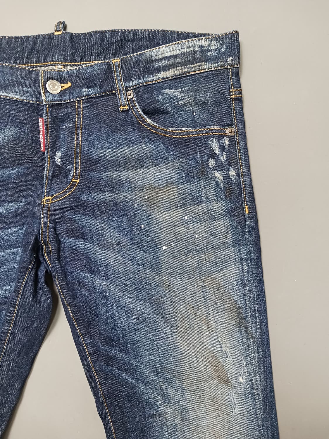 [36] 정품 디스퀘어드2 더티녹워싱 슬림진 청바지 상품이미지4