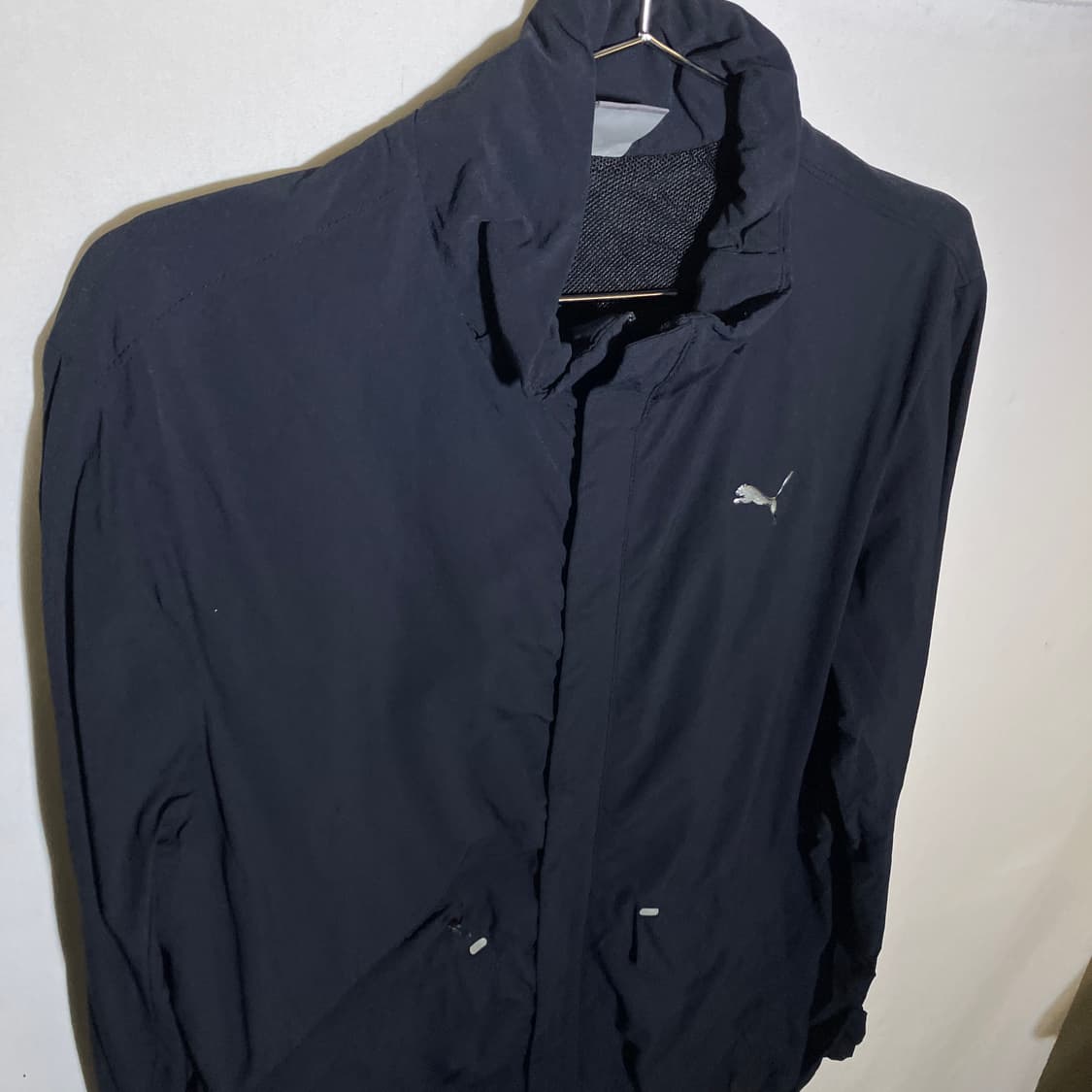 L)푸마 나일론 스판 바람막이 자켓 집업 상품이미지2