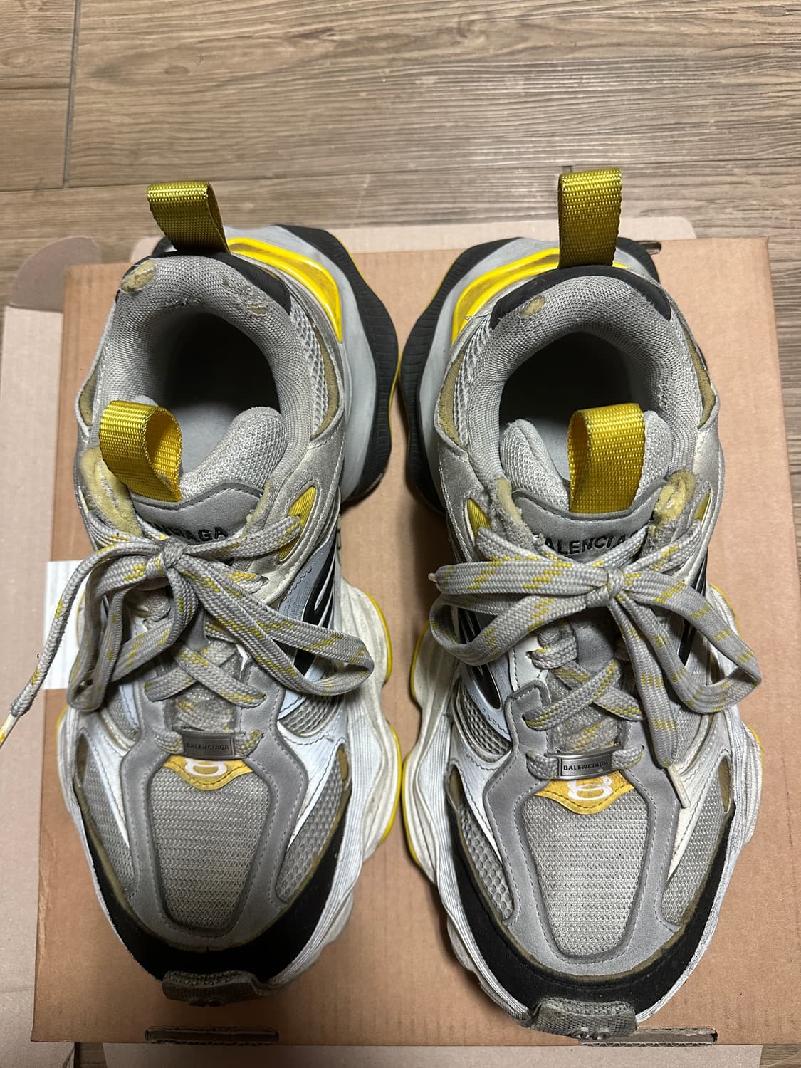 40사이즈) 발렌시아가 카고스니커즈 런웨이버전 상품이미지5