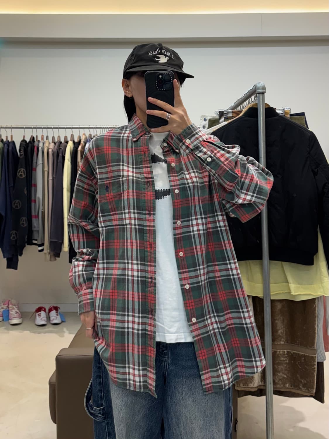 폴로 랄프로렌 체크셔츠 상품이미지5