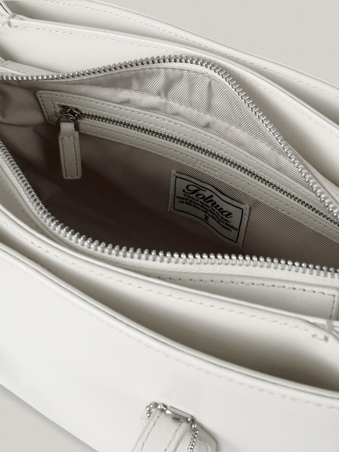 폴뉴아 미니 브릿지 백 아이보리 상품이미지7