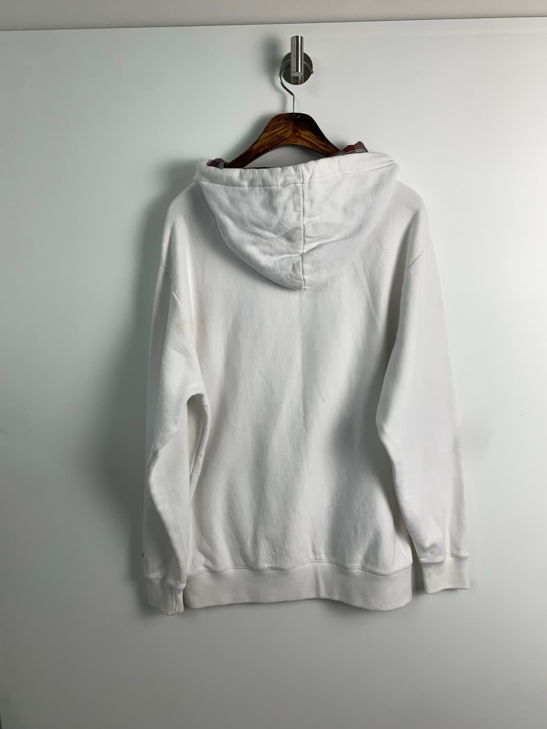 메종키츠네 칠렉스 폭스패치 화이트 후드티 상품이미지3